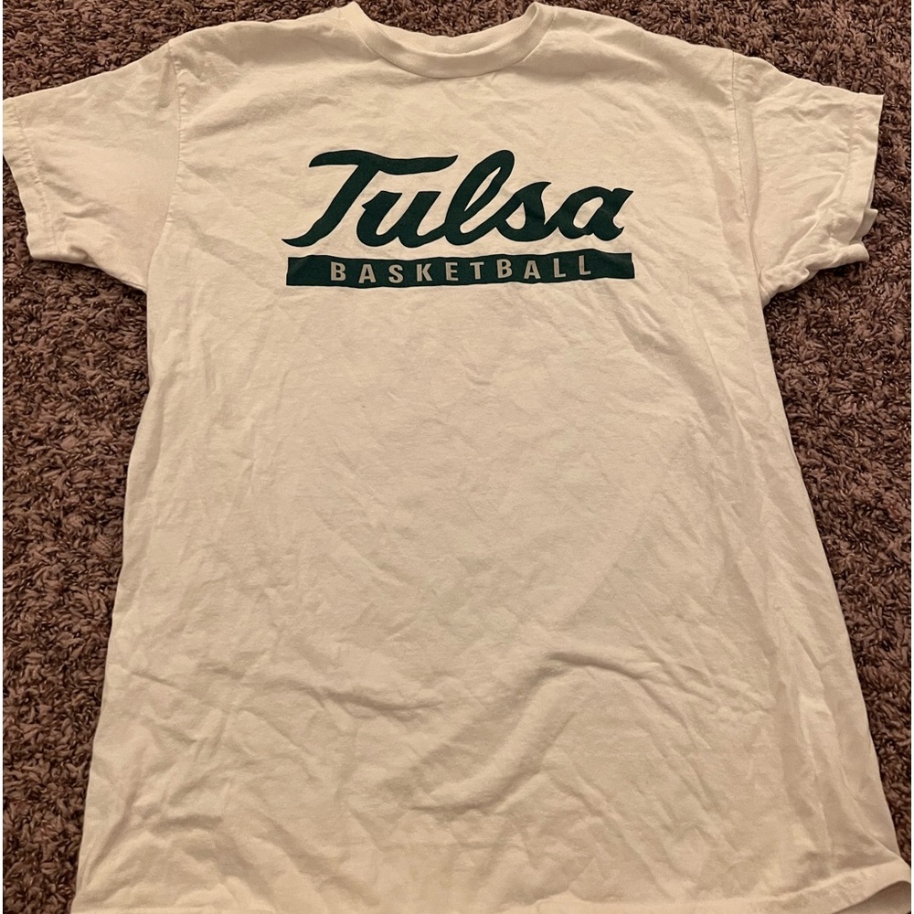 tulsa basketball shirt. worn 2 times